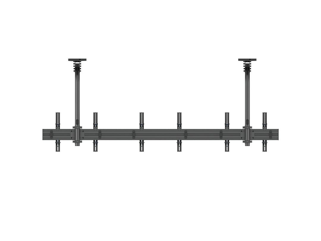 Multibrackets 0.8m Fixed 40"-65" Pro Series Menu Board Ceiling Mount For 3 Screens Ceiling Mount Bracket Multibrackets