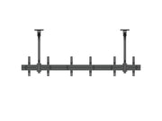 Multibrackets 0.8m Fixed 40"-65" Pro Series Menu Board Ceiling Mount For 3 Screens Ceiling Mount Bracket Multibrackets