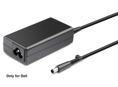 CoreParts Dell 65W 19.5V 3.34A AC Adapter 7.4x5.0mm + EU Cord Power Adapters & Inverters CoreParts