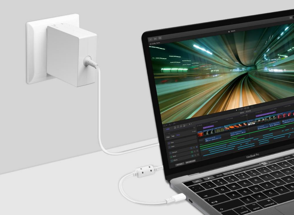 CoreParts USB-C PD Charger 45W for MacBook & iPad (EU/UK Plug) Power Adapters & Inverters CoreParts