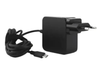CoreParts 65W GaN USB-C PD Charger EU/UK Plug Fast Charging