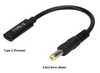 CoreParts USB-C to 5.5x2.5mm Adapter Cable 100W