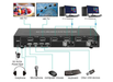 MicroConnect 4K Displayport & USB 2 x 1 way KVM Switch | MC-DP-KVM201K