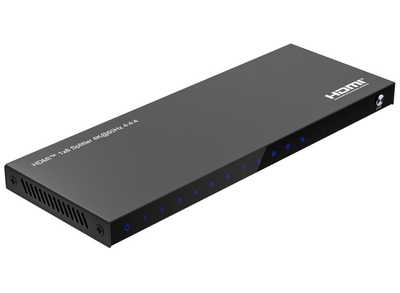 MicroConnect 1x 8 Support 4k@60Hz HDMI Splitter | MC-HDMISPLITTER0108-4K Video Splitter MicroConnect