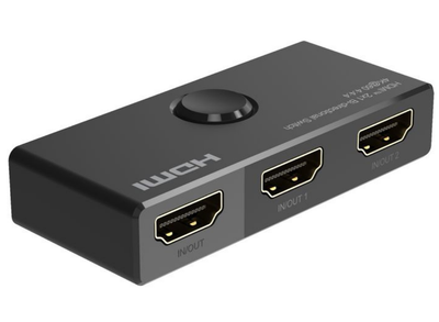 MicroConnect 4K@60Hz Bi-directional HDMI Switch, 4:4:4 HDR | MC-HDMISWITCH-4K-MINI MicroConnect AV Switches MicroConnect