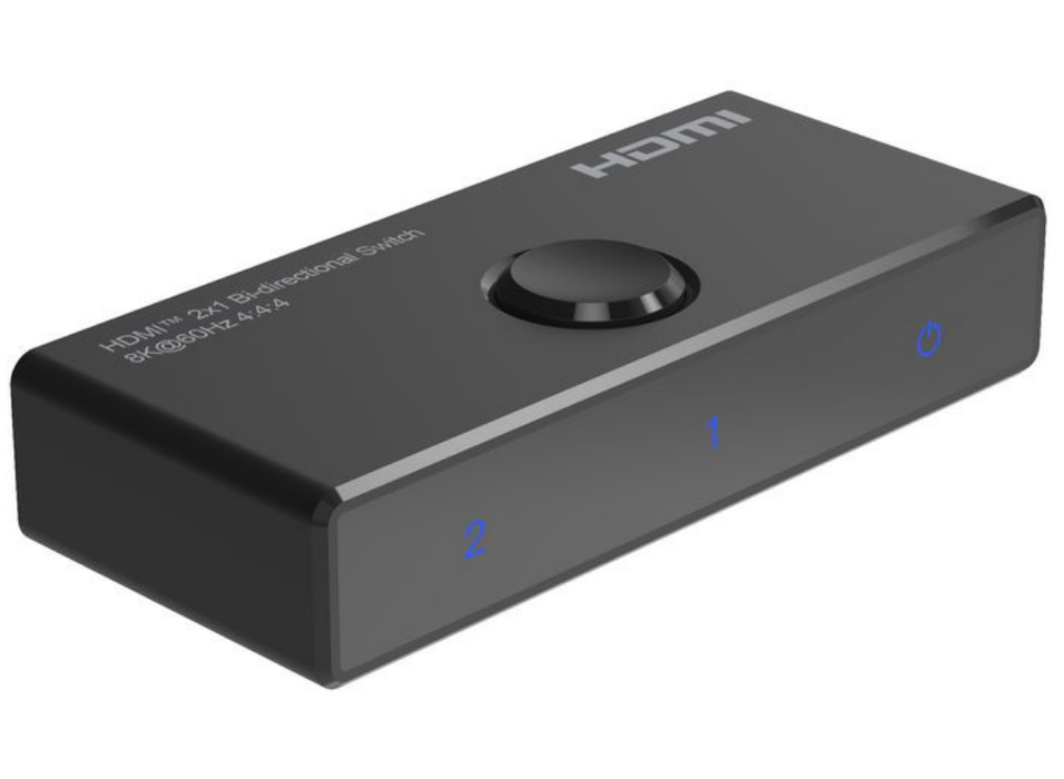 MicroConnect 8K@60Hz Bi-directional HDMI Switch 4:4:4 HDR | MC-HDMISWITCH-8K-MINI Video Switches MicroConnect