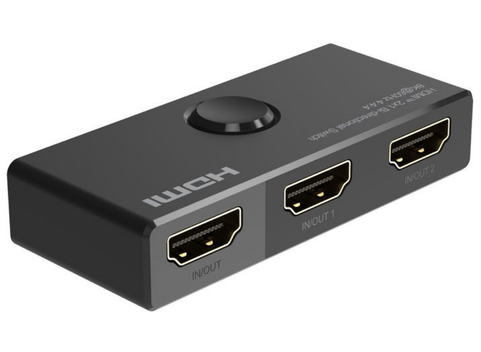 MicroConnect 8K@60Hz Bi-directional HDMI Switch 4:4:4 HDR | MC-HDMISWITCH-8K-MINI Video Switches MicroConnect