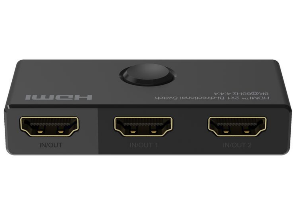 MicroConnect 8K@60Hz Bi-directional HDMI Switch 4:4:4 HDR | MC-HDMISWITCH-8K-MINI Video Switches MicroConnect