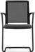 Formetiq B/MCMMC/BB-8033 Madrid Cantilever Mesh Chair With Integral Arms Chair formetiq