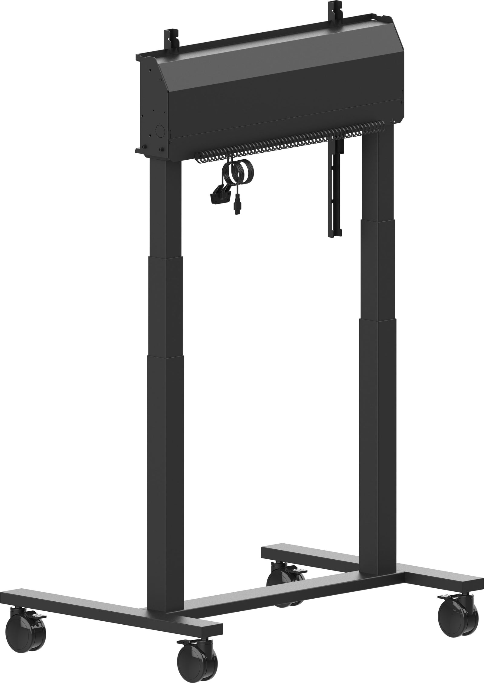 iiyama ProLite MD-CAR2031-B1 Double Column Electric Floor Lift - Up to 98" Screens Motorised Trolley iiyama