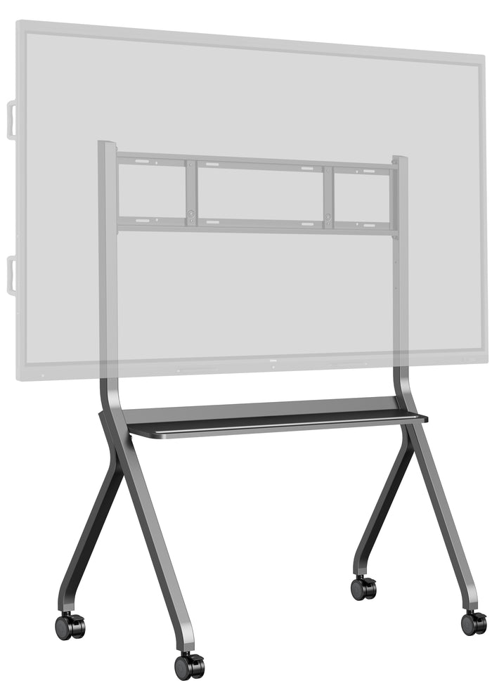 iiyama MD-CART02-S1 Mobile Stand With Accessories Shelf For Up To 86" Displays Mobile Trolley iiyama
