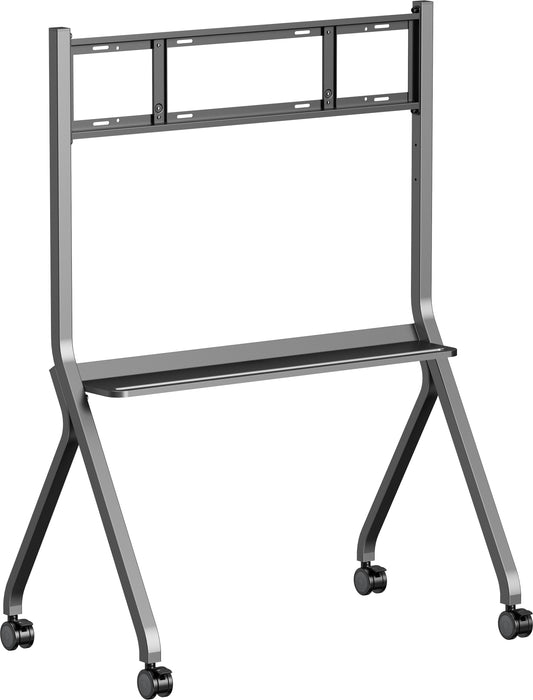 iiyama MD-CART02-S1 Mobile Stand With Accessories Shelf For Up To 86" Displays iiyama Mobile Trolley iiyama