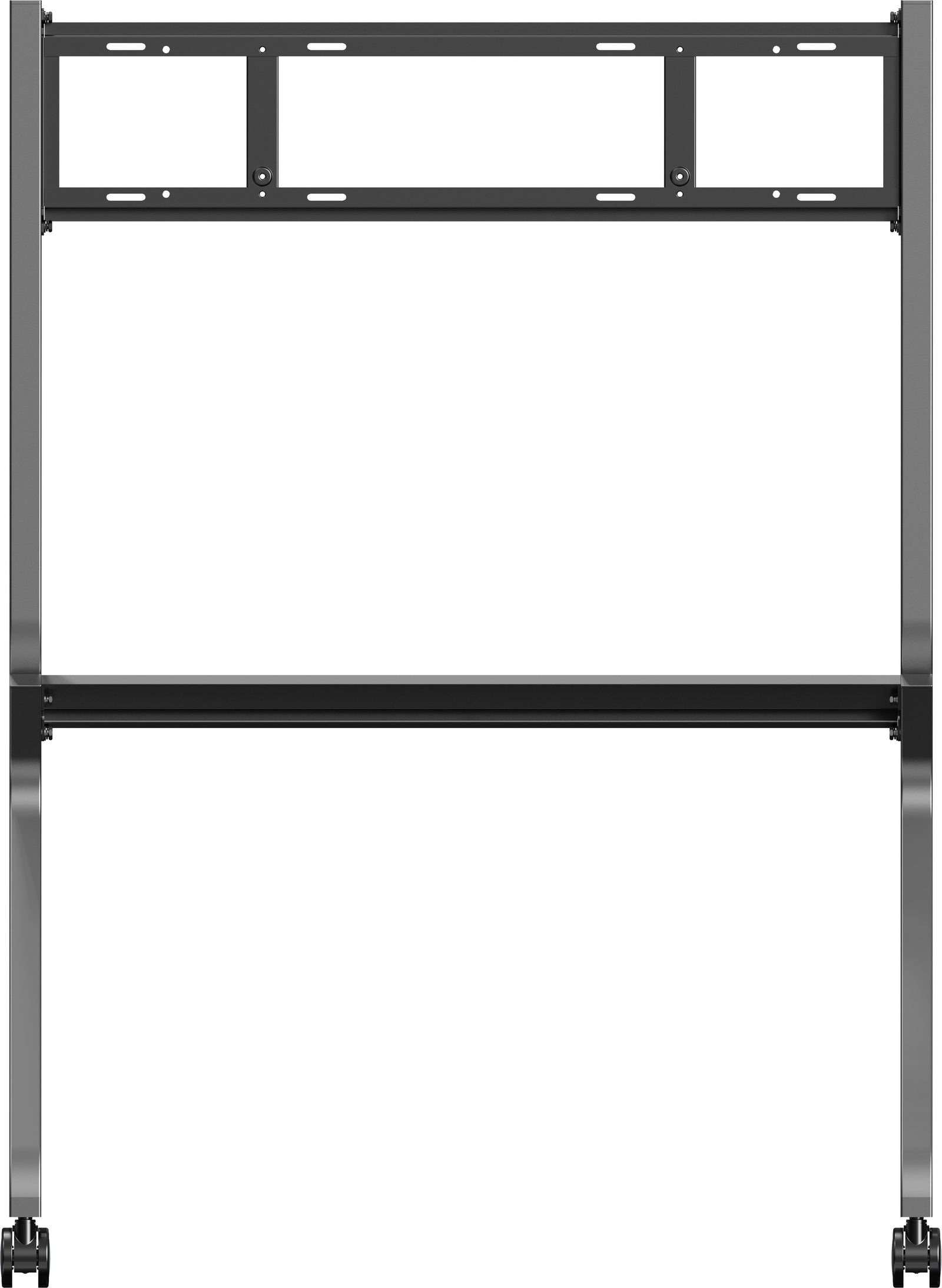 iiyama MD-CART02-S1 Mobile Stand With Accessories Shelf For Up To 86" Displays Mobile Trolley iiyama