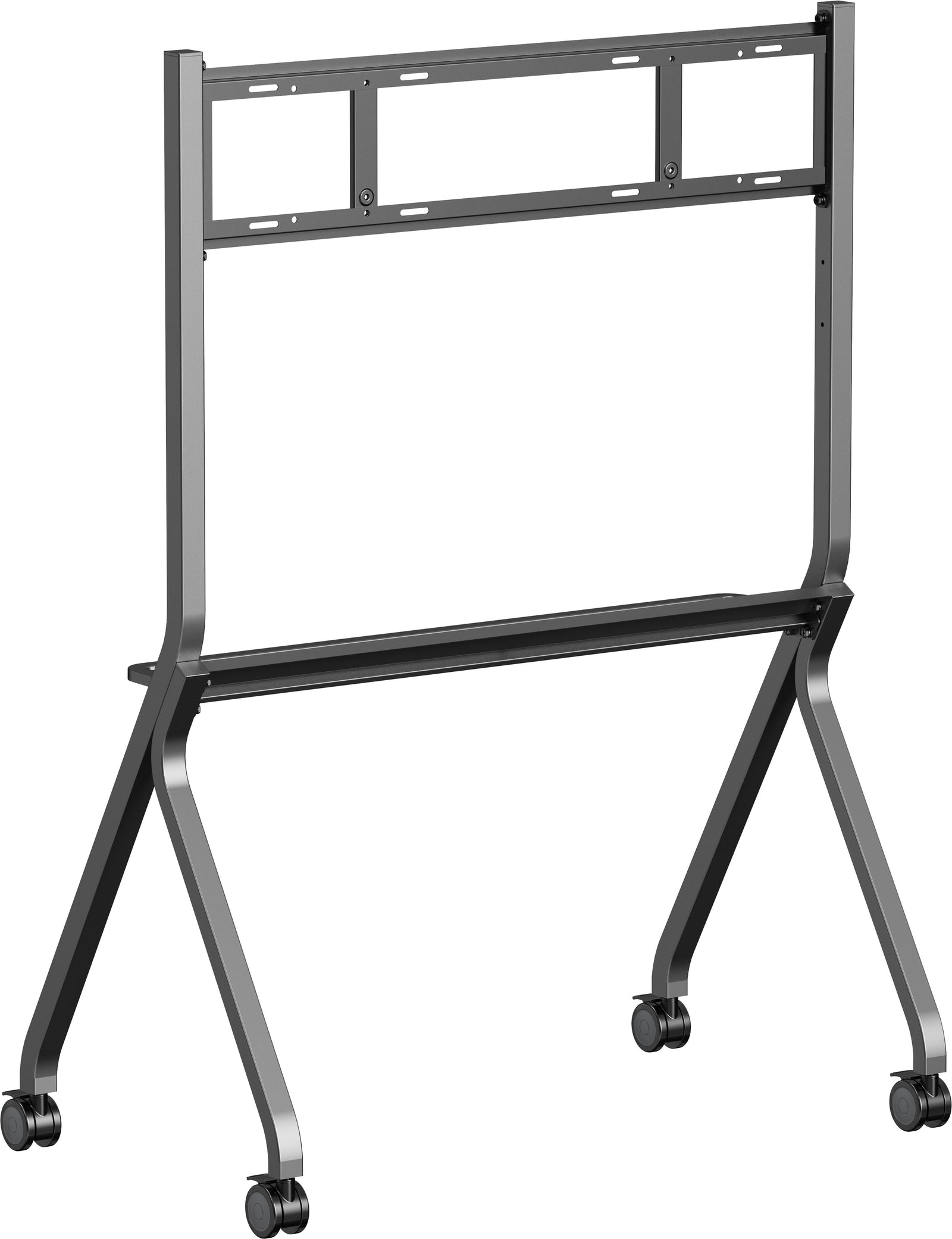iiyama MD-CART02-S1 Mobile Stand With Accessories Shelf For Up To 86" Displays Mobile Trolley iiyama