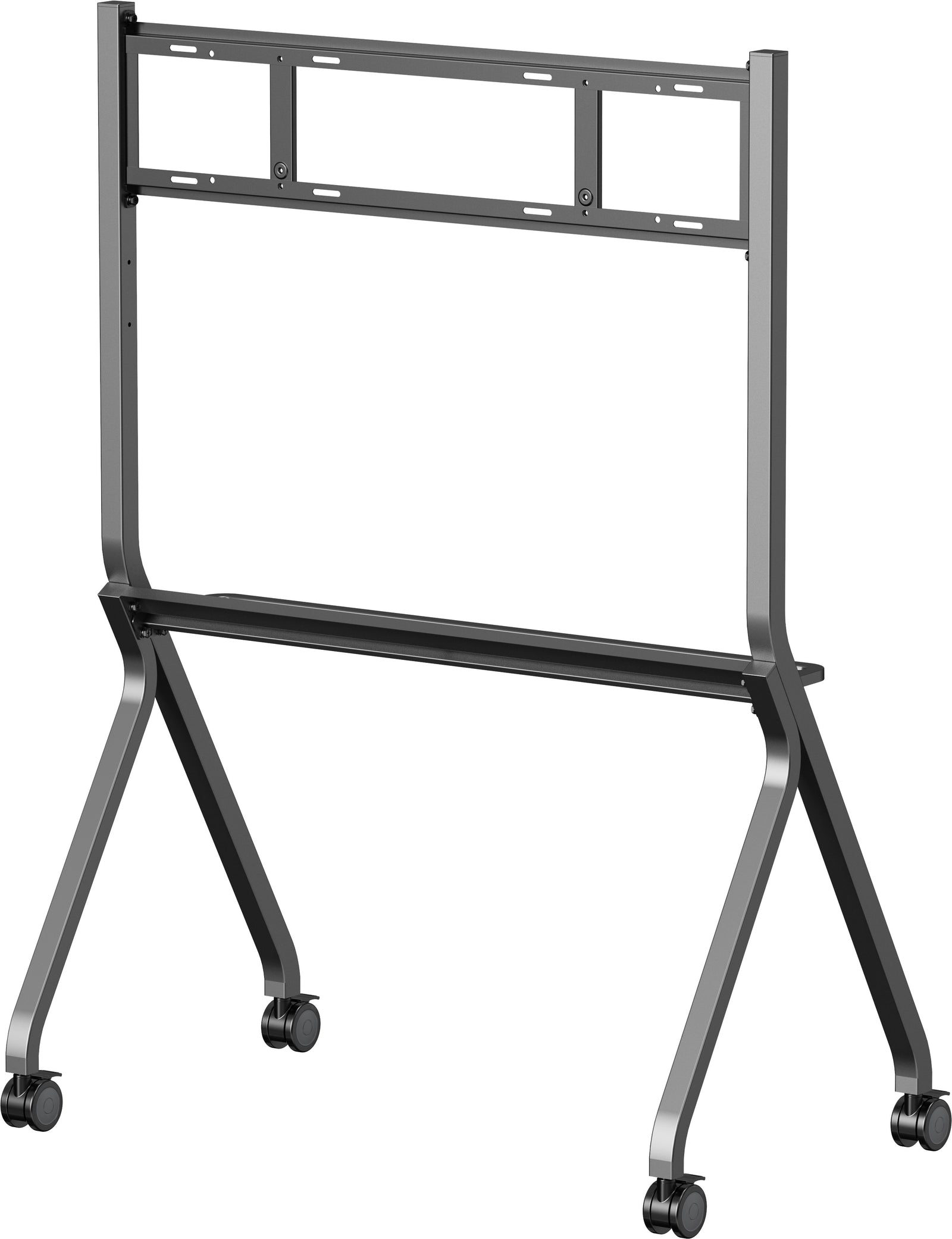 iiyama MD-CART02-S1 Mobile Stand With Accessories Shelf For Up To 86" Displays Mobile Trolley iiyama