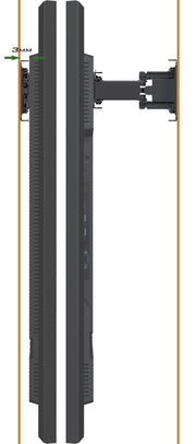 iiyama MD-WM0001 Zero Gap Mounting Bracket Kit For The iiyama LH60 Signage Series Mounting Kit iiyama