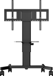 iiyama 86" Large Format Display Electric Floor Lift Motorized Trolley | MDCAR1021-B1 Mobile Trolley iiyama
