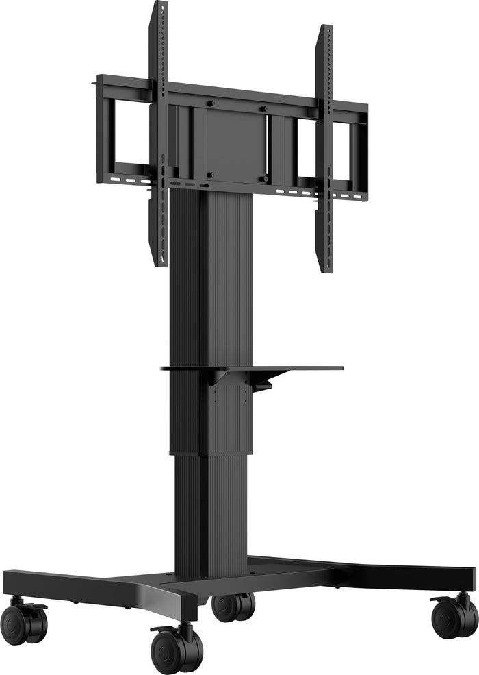 iiyama 86" Large Format Display Electric Floor Lift Motorized Trolley | MDCAR1021-B1 Mobile Trolley iiyama