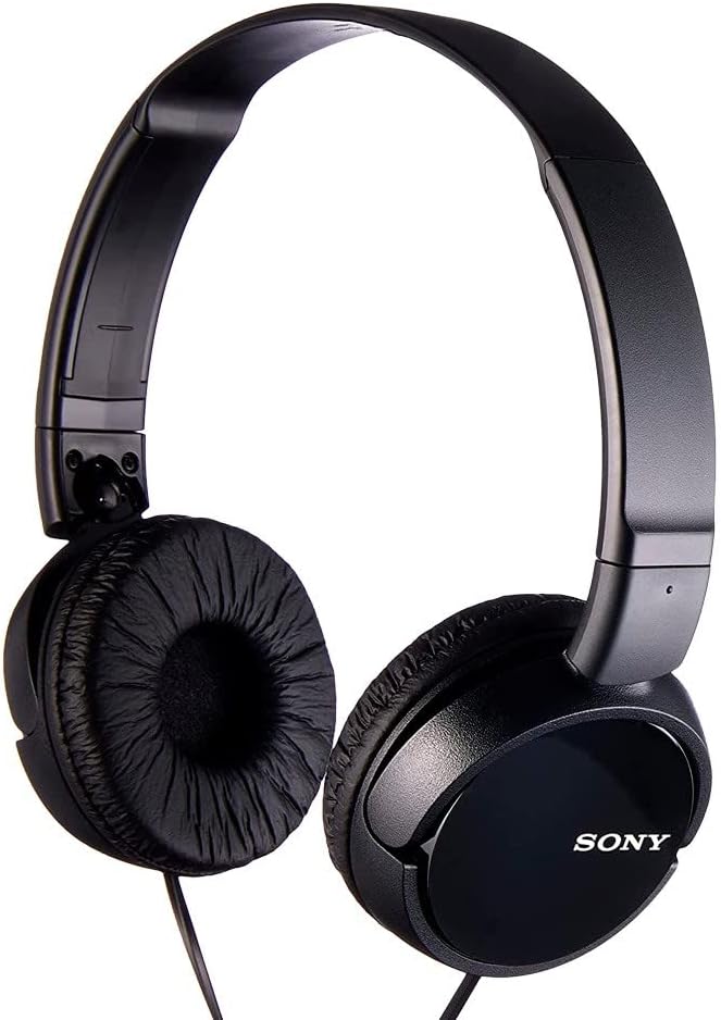 Sony Over Ear Foldable Headphones | MDRZX110B.AE Headset Sony