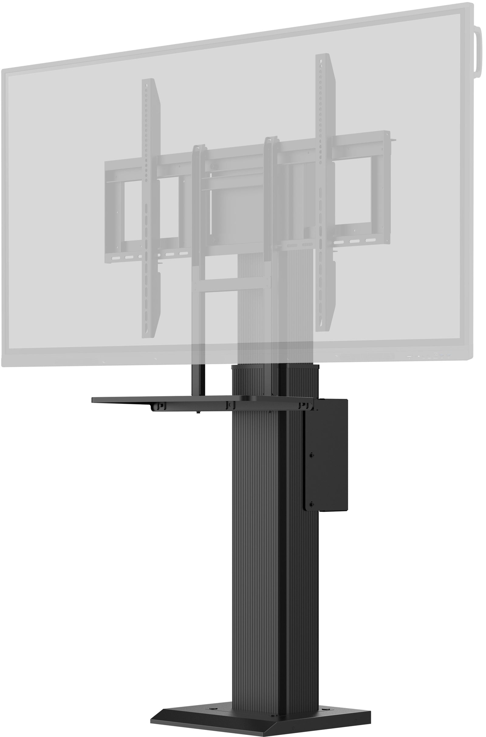 iiyama Monitors Up To 86" Single Column Electric Floor Lift | MD WLIFT1021-B1 Floor Stand iiyama