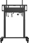 iiyama 86" Large Format Display Electric Floor Lift Mobile Trolley | MDCAR2011-B1