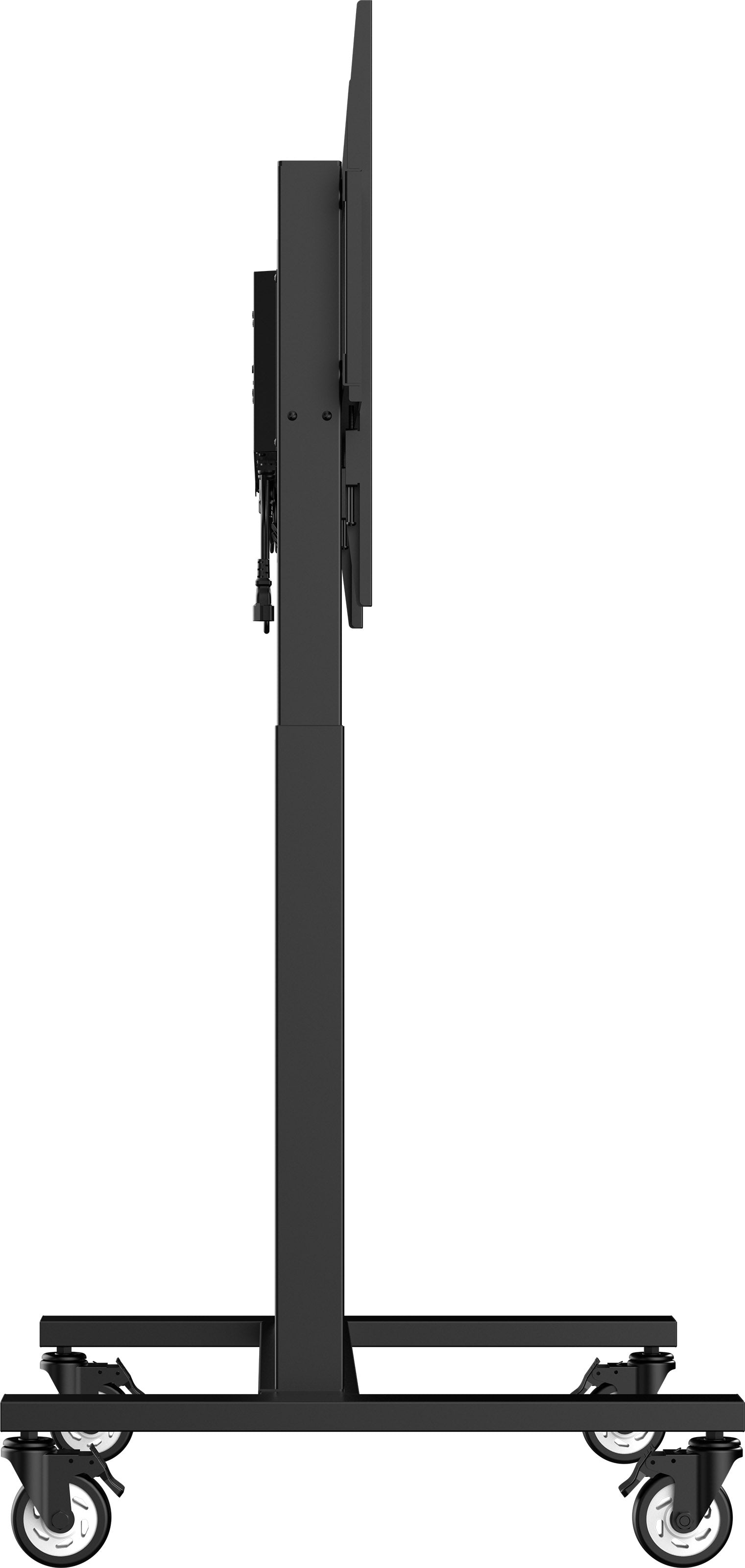 iiyama 86" Large Format Display Electric Floor Lift Mobile Trolley | MDCAR2011-B1 Mobile Trolley iiyama