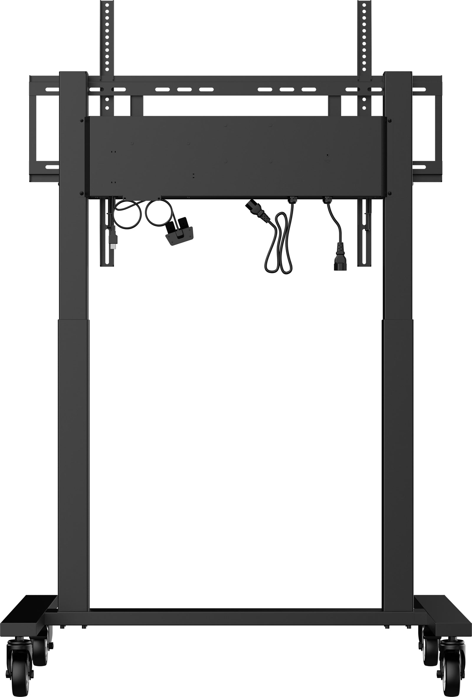 iiyama 86" Large Format Display Electric Floor Lift Mobile Trolley | MDCAR2011-B1 Mobile Trolley iiyama