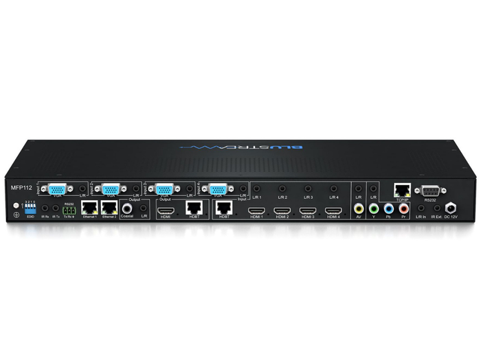 BluStream 11 Input 2 Output Multi-Format Presentation Switch | MFP112 Video Switch BluStream
