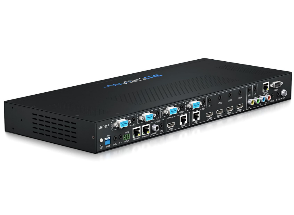 BluStream 11 Input 2 Output Multi-Format Presentation Switch | MFP112 Video Switch BluStream
