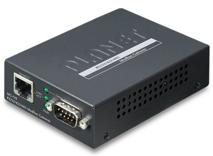 Planet 1-port RS232/422/485 Modbus Gateway | MG-110 Gateway Planet