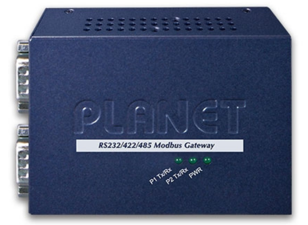 Planet 2-port RS232/422/485 Modbus Gateway | MG-120 Gateway Planet