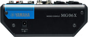Yamaha Audio Mixer 6 Channels Black | MG06X Audio Mixer Yamaha