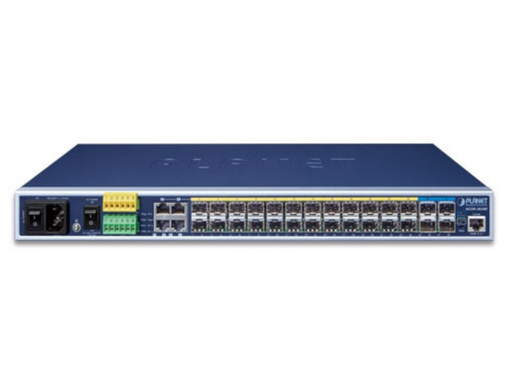 Planet L3 14-Port 100/1G SFP with 4 shared 10/100/1000T + 10-Port 1G/2.5G SFP + 4-Port 10G SFP+ Metro Ethernet Switch | MGSW-28240F Planet Network Switches Planet
