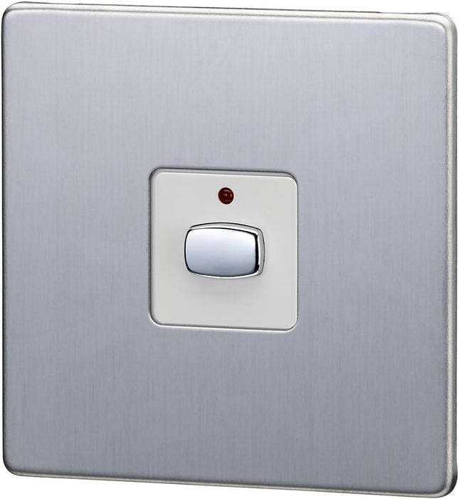 EnerGenie MIHO026 Light Switch Stainless Steel White