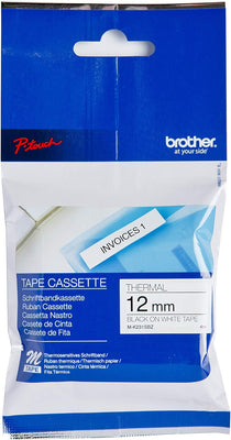 Brother MK231SBZ Labelling Tape (12mm) Stationery Tape Printer Consumable Brother