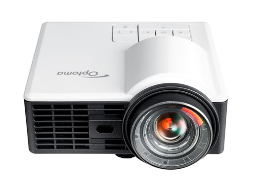 Optoma ML1050ST+ Ultra-Compact Short Throw LED Projector, White - 1000 Lumens Optoma Projectors Optoma