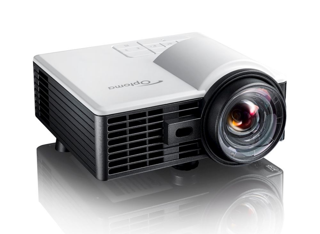 Optoma ML1050ST+ Ultra-Compact Short Throw LED Projector, White - 1000 Lumens Projector Optoma