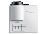Optoma ML1050ST+ Ultra-Compact Short Throw LED Projector, White - 1000 Lumens Projector Optoma