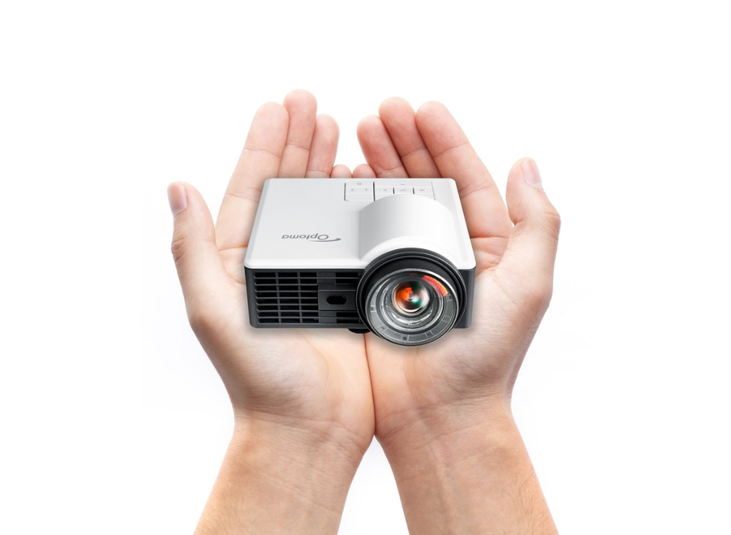 Optoma ML1050Sti Ultra-Compact Short Throw LED Projector - 535 Lumens Projector Optoma