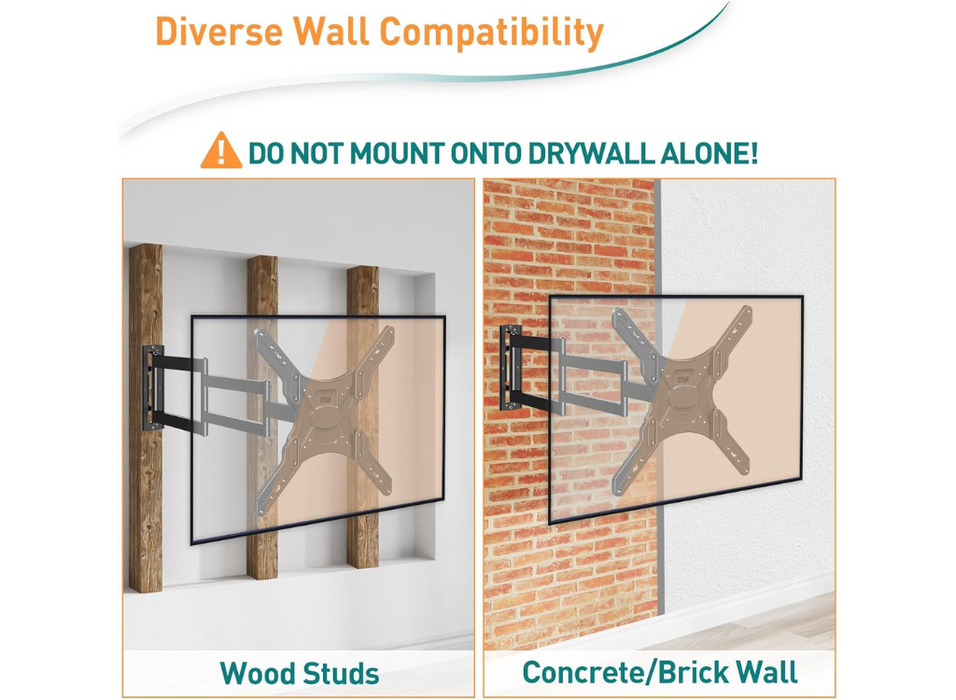 Moove 26" - 60" TVs with 749mm Extension Arm Long Reach TV Wall Bracket ScreenMoove Wall Mount Moove AVMounts