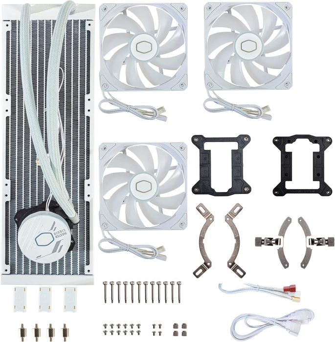 Cooler Master MasterLiquid 360L Core ARGB White - MLW-D36M-A18PZ-RW CPU Cooler Cooler Master