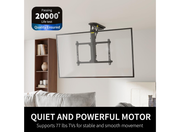Moove Motorized Ceiling TV Mount For 32" –70" TVs Ceiling Mount Bracket Moove AVMounts