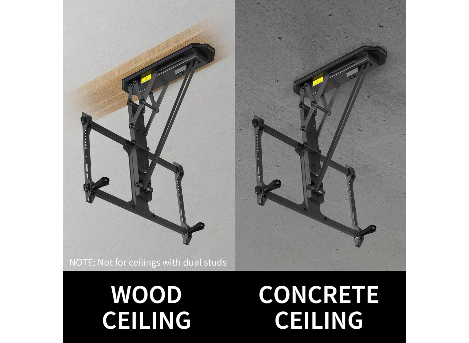 Moove Motorized Ceiling TV Mount For 32" –70" TVs Ceiling Mount Bracket Moove AVMounts