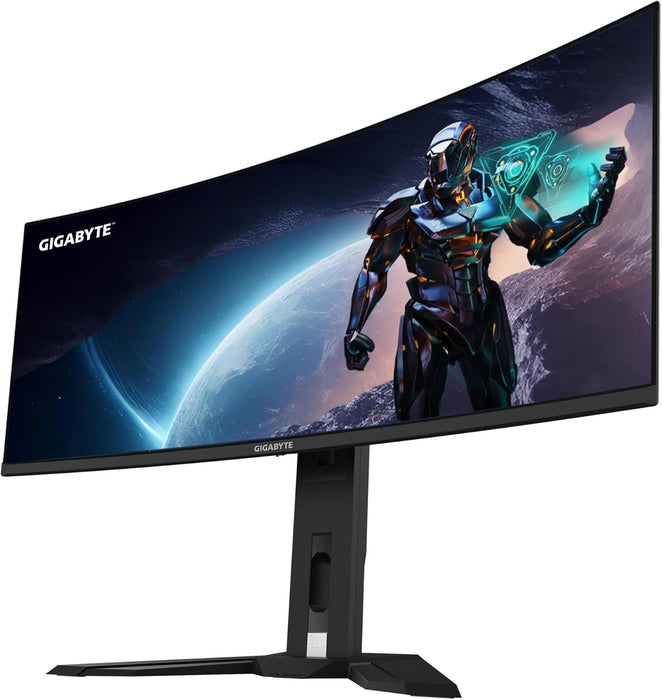 GIGABYTE 34" OLED WQHD 240Hz 0.03ms Curved Gaming Monitor | MO34WQC2 Gaming Monitor Gigabyte