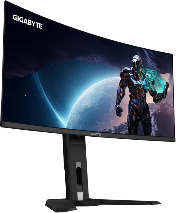 GIGABYTE 34" OLED WQHD 240Hz 0.03ms Curved Gaming Monitor | MO34WQC2 Gaming Monitor Gigabyte