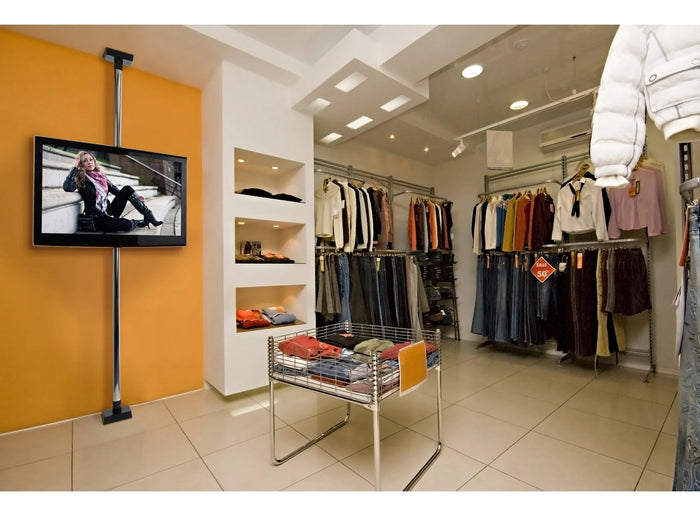 Peerless-AV™ Modular Series 75" Floor to Ceiling Mounting Kit | MOD-FCSKIT300 Floor to Ceiling Display Mount Peerless