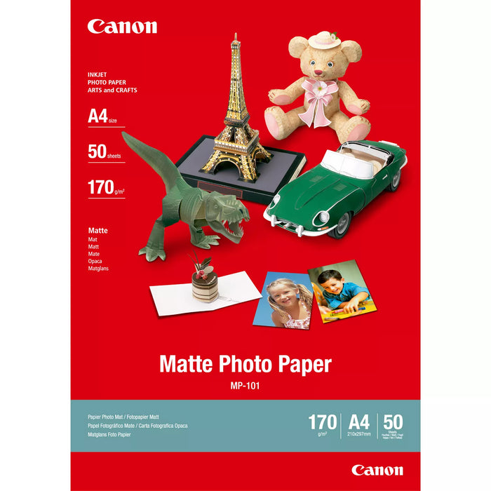 Canon MP-101 (A4, 50 Sheets) Photo Paper
