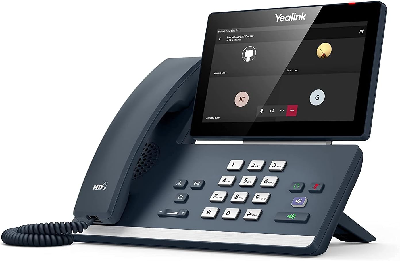 Yealink MP58WH Wireless Handset - Teams Edition Phone Handset IP Phone Yealink