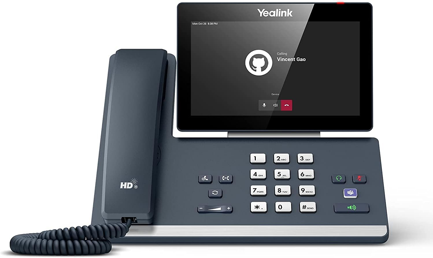 Yealink MP58 Andriod Smart Media Phone Handset For Microsoft Teams IP Phone Yealink