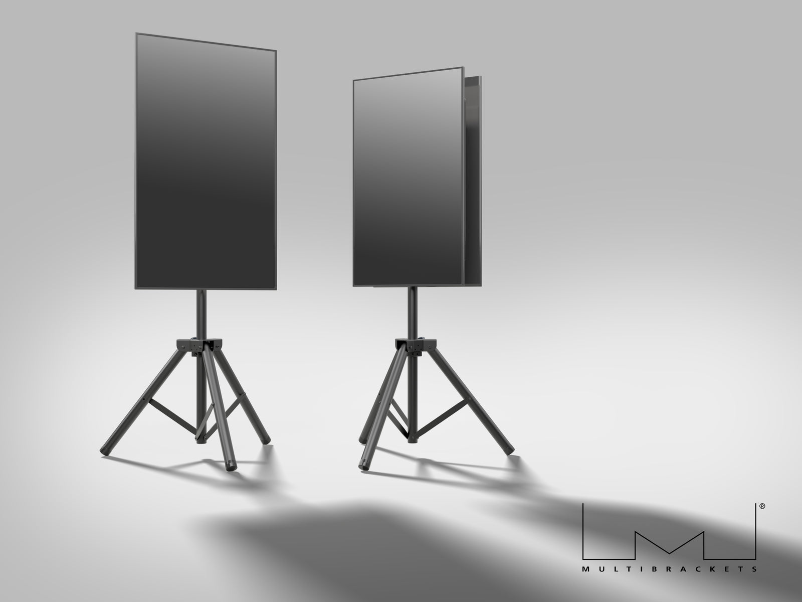 Multibrackets M Pro 1.5m Tripod Floor Stand For 32"-75" Screens | 7350105217425